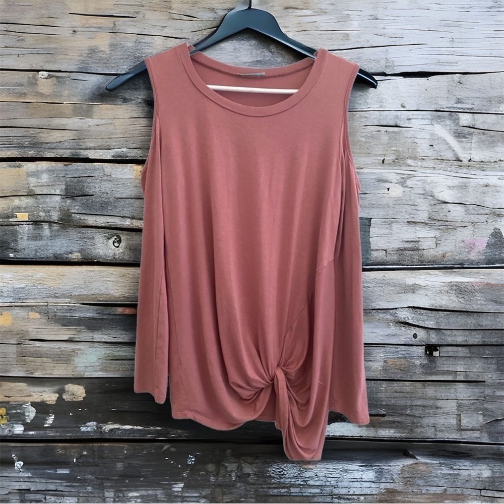 P.S. Kate Cold Shoulder Long Sleeve Blouse